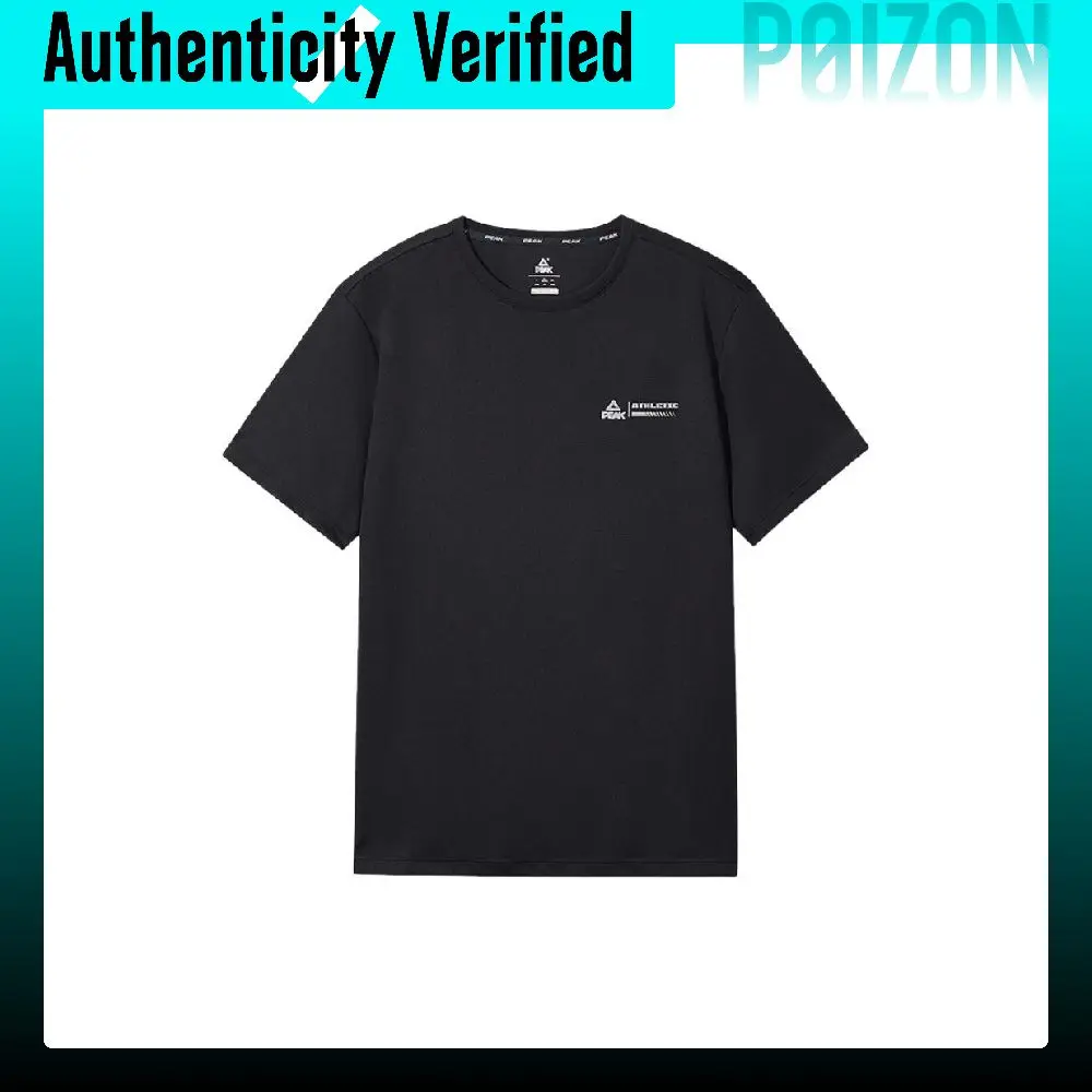 PEAK Running Collection Running T Shirt Men's Black DF652511