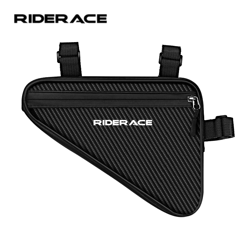 RIDERACE Fahrrad-Rahmentasche, wasserdichte Fahrrad-Rahmentasche, 1,5L MTB-Rennradtasche, Reparaturwerkzeugtasche, Fahrradtasche