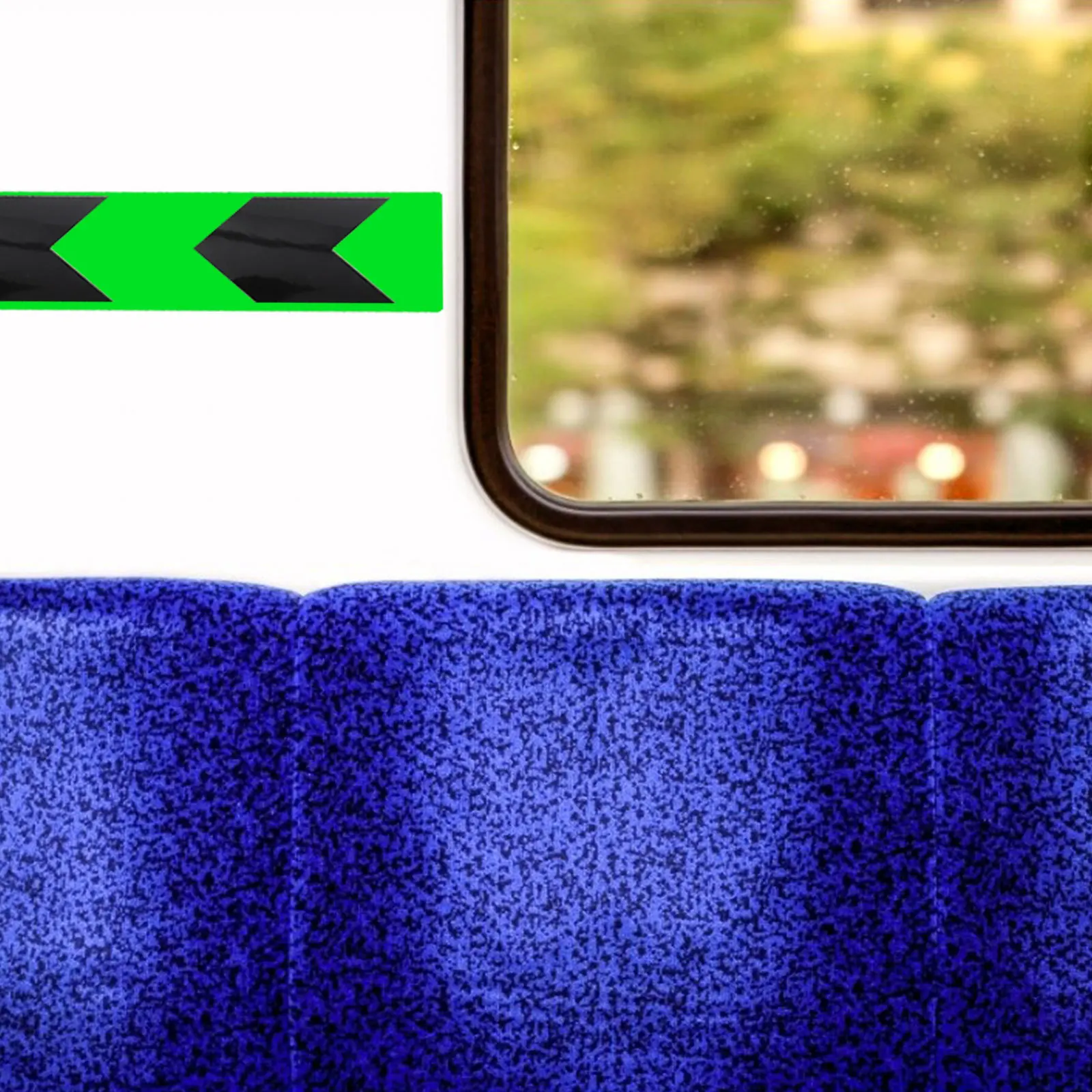 

1-рулонная светящаяся в темноте лента для навигации по лестнице, светоотражающая направляющая лента высокой видимости, флуоресцентная