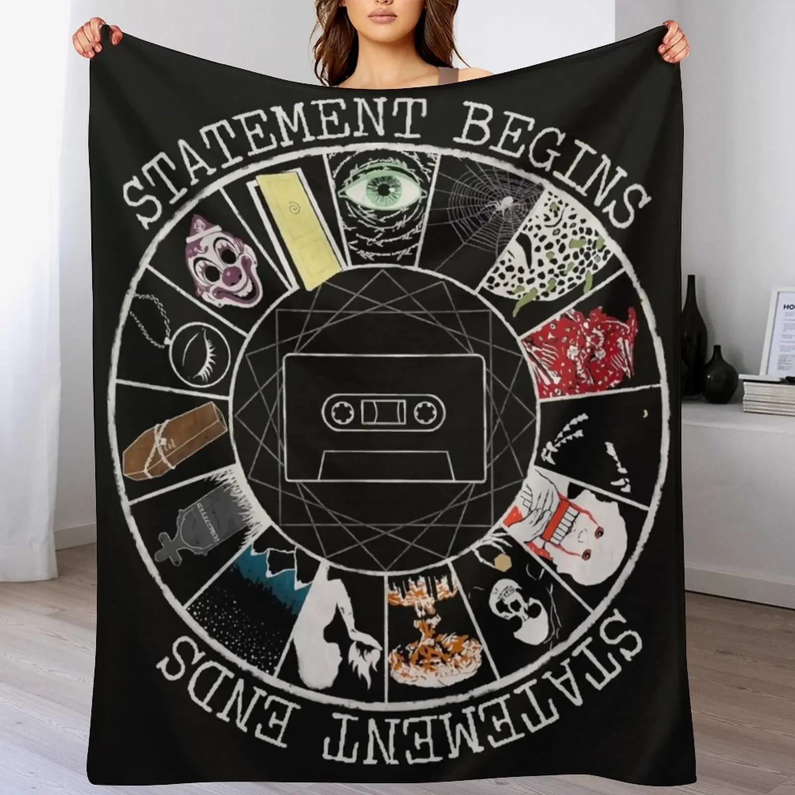 

New the magnus archives, magnus archives, podcast, rusty quill, archives, magnus Throw Blanket Tourist Quilt Blankets