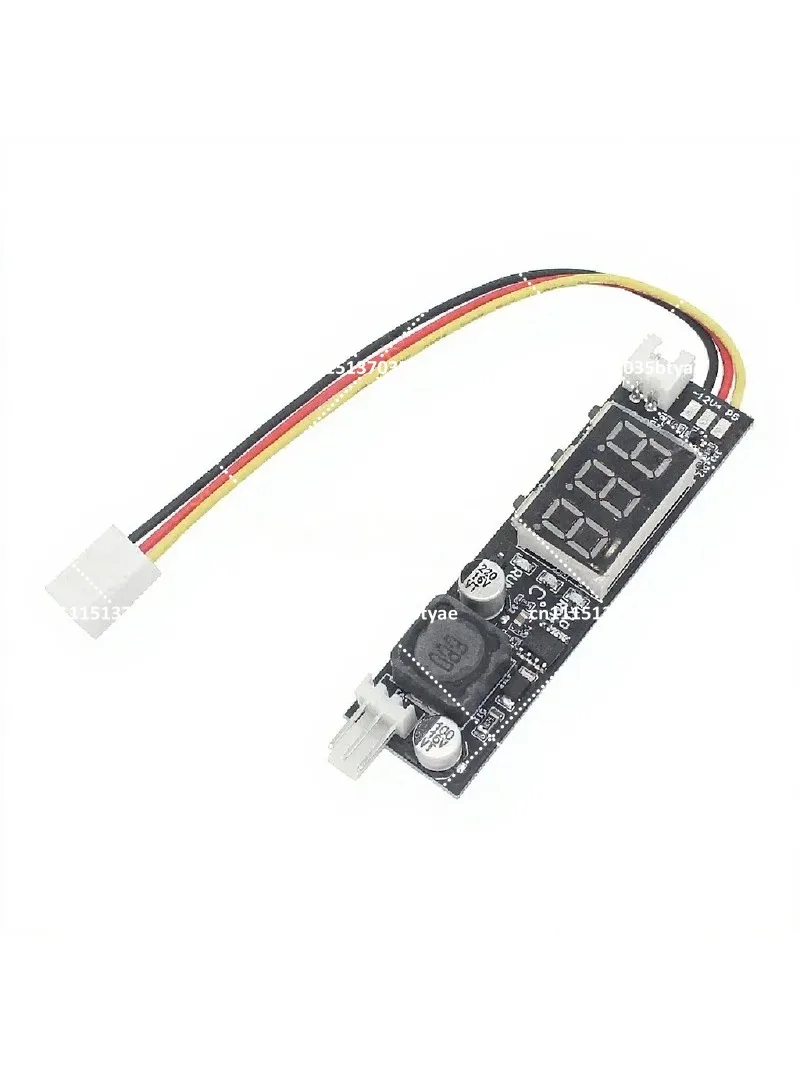 12V 2A DC PWM Fan Speed Controller 2-3 Wire Temperature Control Module for PC Computer Case Cooling