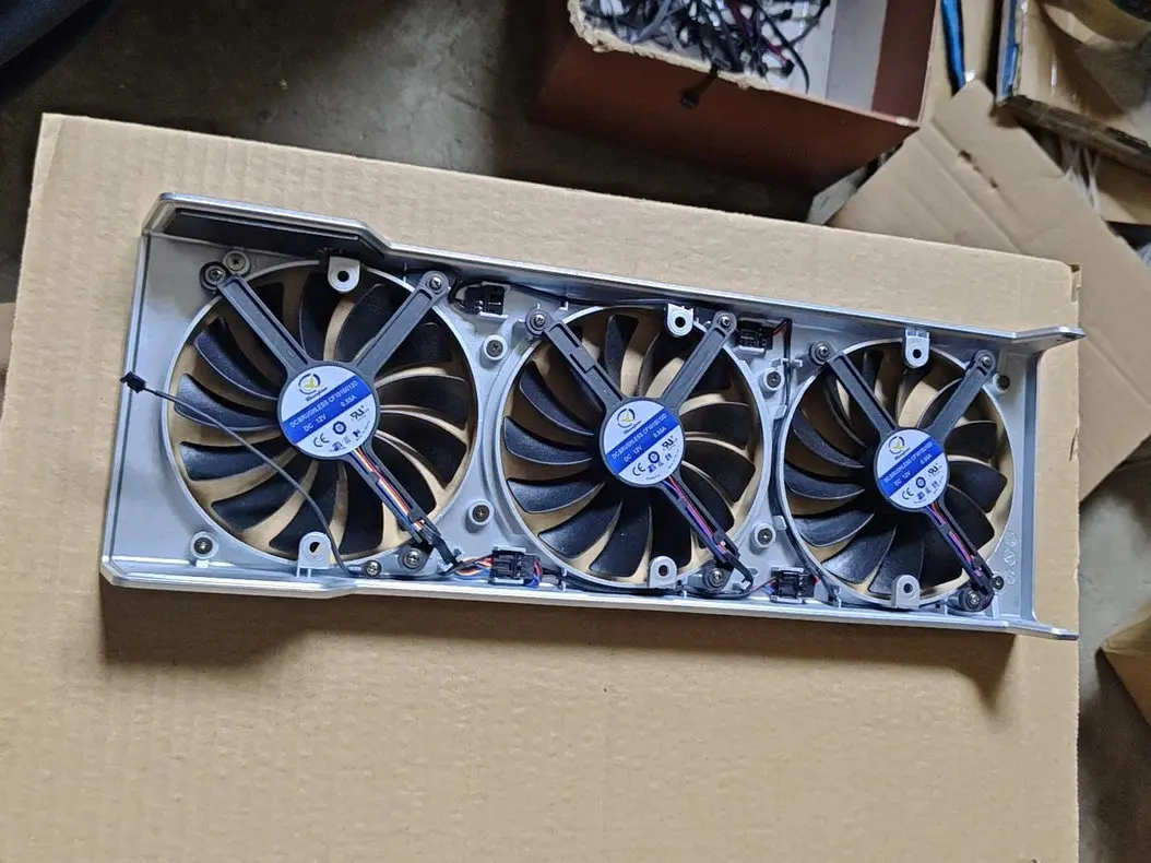 The Frame Shell Fans  for XFX RX7900 7900XT Graphics Video Card