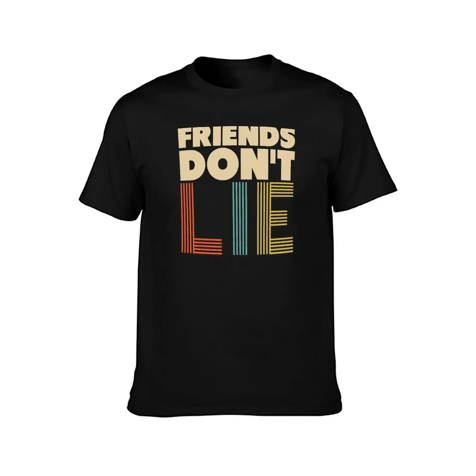 Friends Don't Lie T-Shirt sports fans korean fashion Men's t shirts