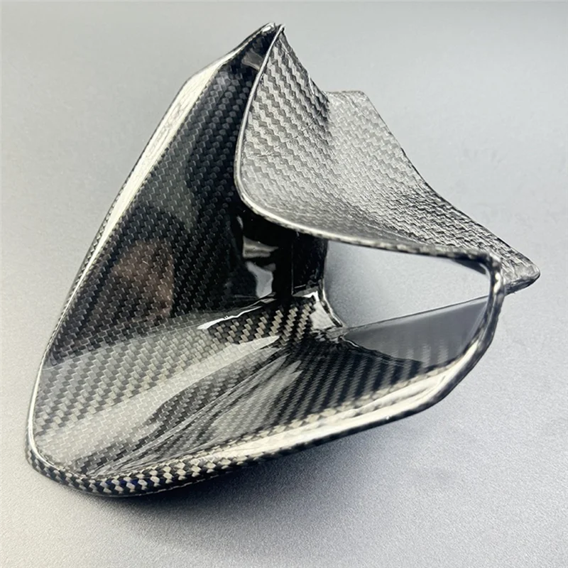 

Excellent-Motorcycle Carbon Fibre Front Fairing Air Inlet Stamping Port Shell Cover For KAWASAKI NINJA ZX-6R ZX-6RR 2024