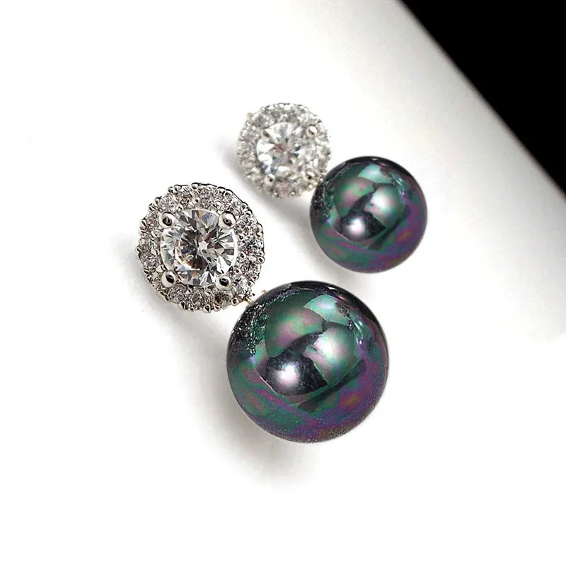 Women's Delicate Imitation Pearl Earrings, Elegant Wedding Accessory