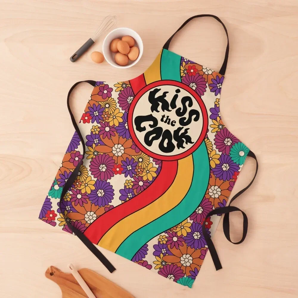 Groovy Kiss the Cook Apron men's barbecue bib Kitchen And Household Goods Men'ss Apron