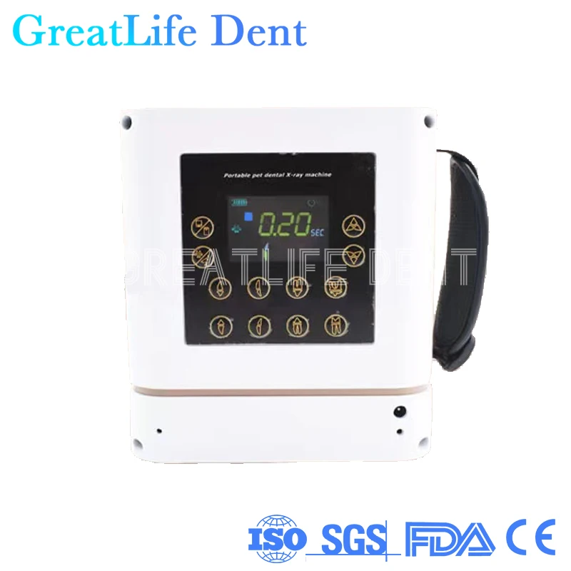 GreatLife Dent Portable Veterinary Vet Pets Animal Dog Cat Portable X Ray Camera Dental X Ray Camera Sensor Image