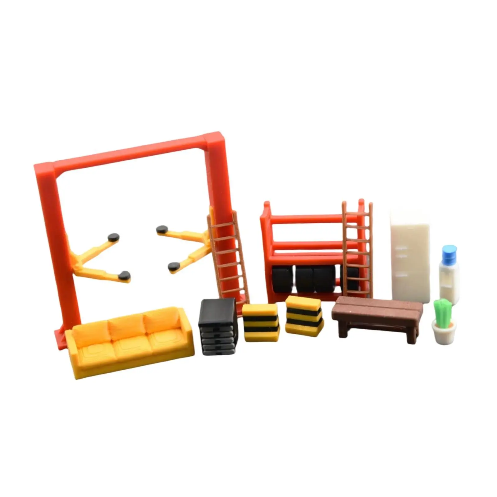 

1/64 Scale Auto Repair Tool Model Realistic Resin Miniature Accessory for Miniatures of Cars Garage Workshop