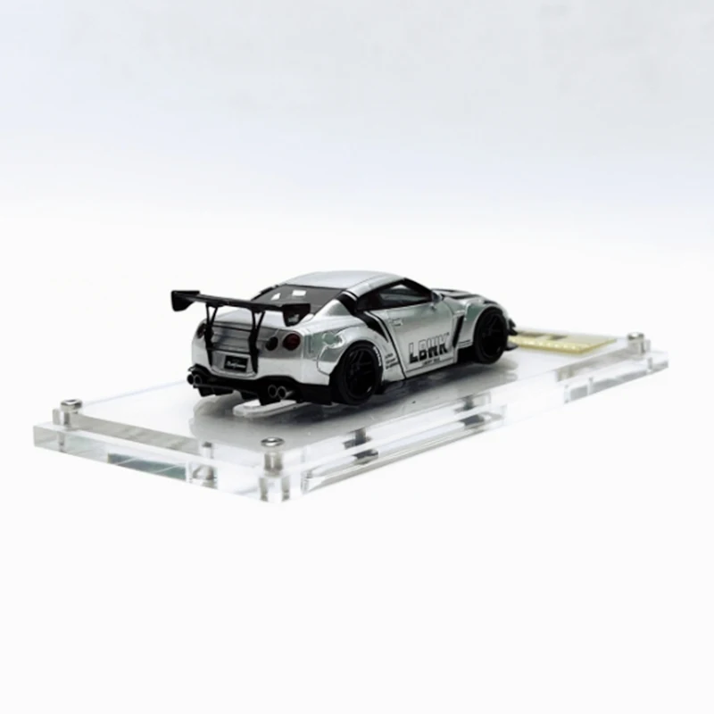 IG żywica w skali 1:64 Nissan GTR LBWK R35 Model samochodu klasyczna pamiątka dla dorosłych prezent statyczny wyświetlacz