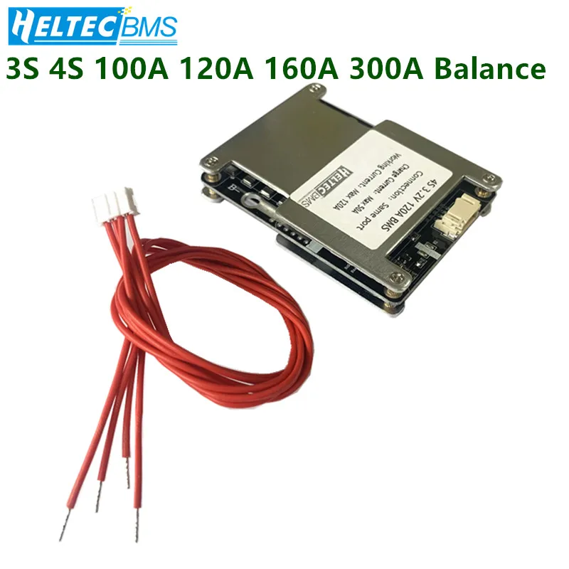 BMS 3S 4s Balance 100A 120A 160A 200A 300A 380 12.6V/16.8V 18650 scheda di protezione della batteria Li-ion/LiFePo4 Ups inverter/moto