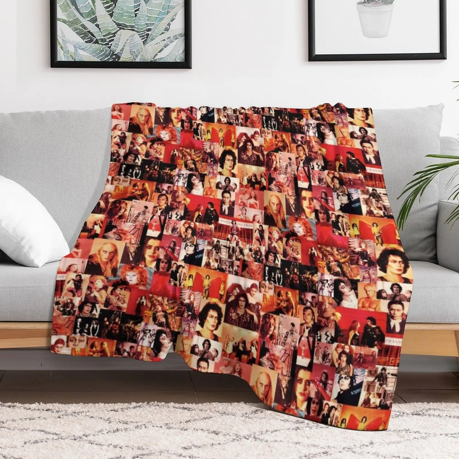 Oh, Rocky! Throw Blanket christmas gifts blankets and throws funny gift Bed linens Blankets