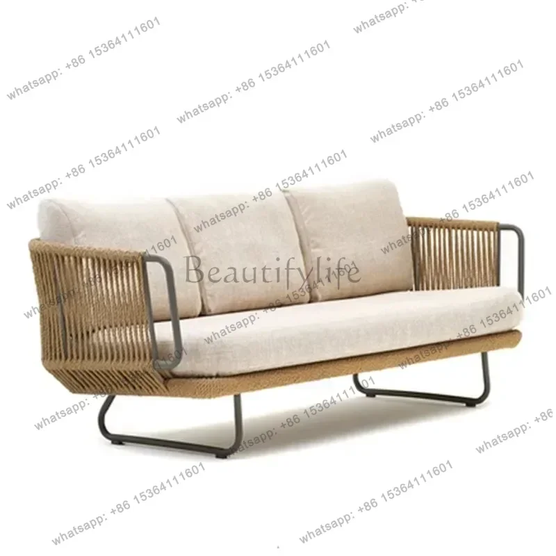 

Natural Outdoor Garden Furniture Sets Balcony Cushions Sectional Luxury Garden Furniture Sets Moving Backyard Mueble Decorations