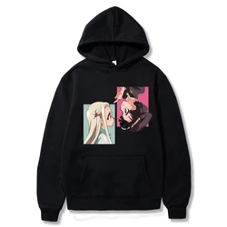 Jibaku Shounen Hanako kun Harajuku Prints Hoody For Women Creativity Print Sportswears Pocket Fleece Clothes Loose Warm Pullover