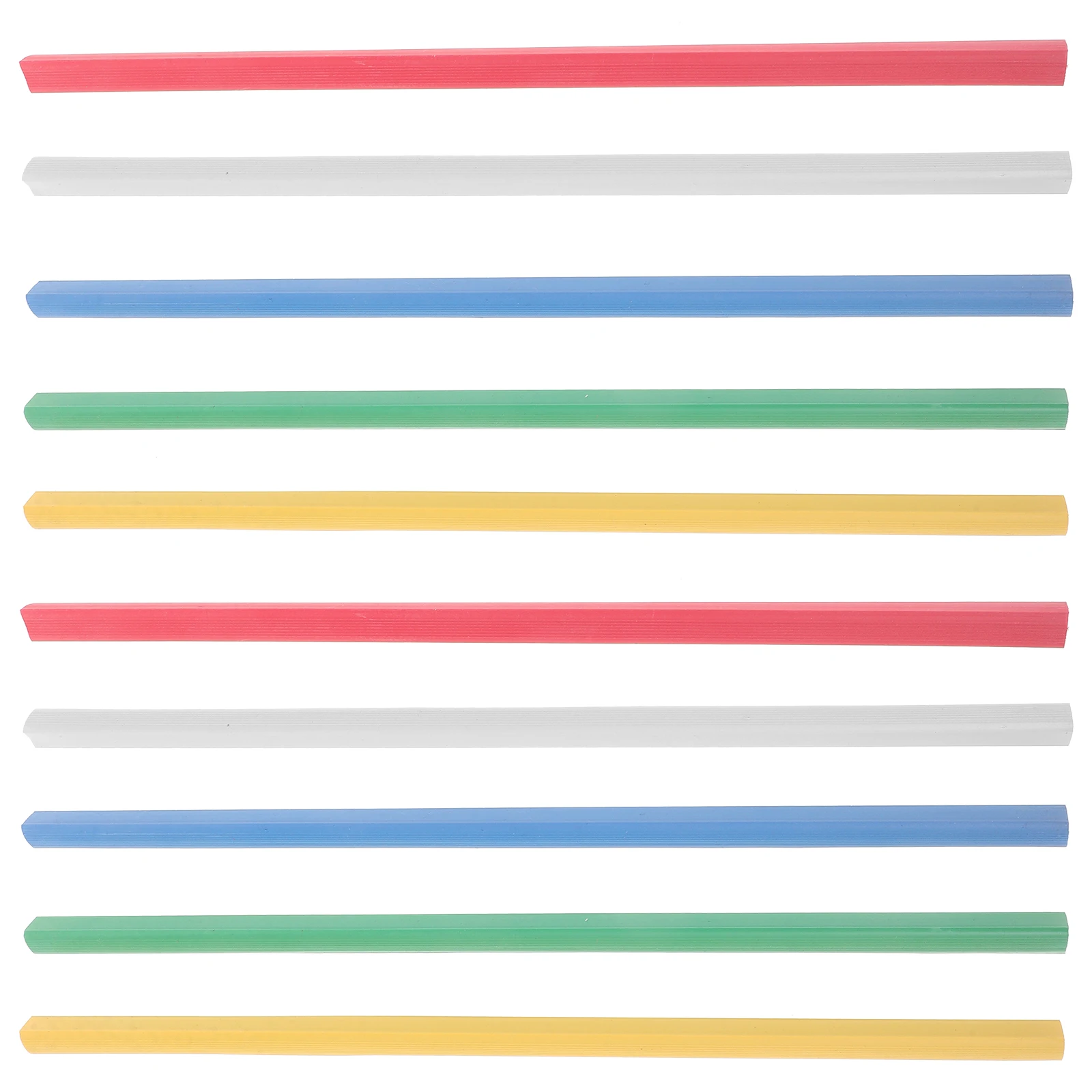 

30 Pcs A4 Transparent Sliding Bars Plastic Binders 0 9CM Red Yellow Green Blue White Clips For Office School Covers