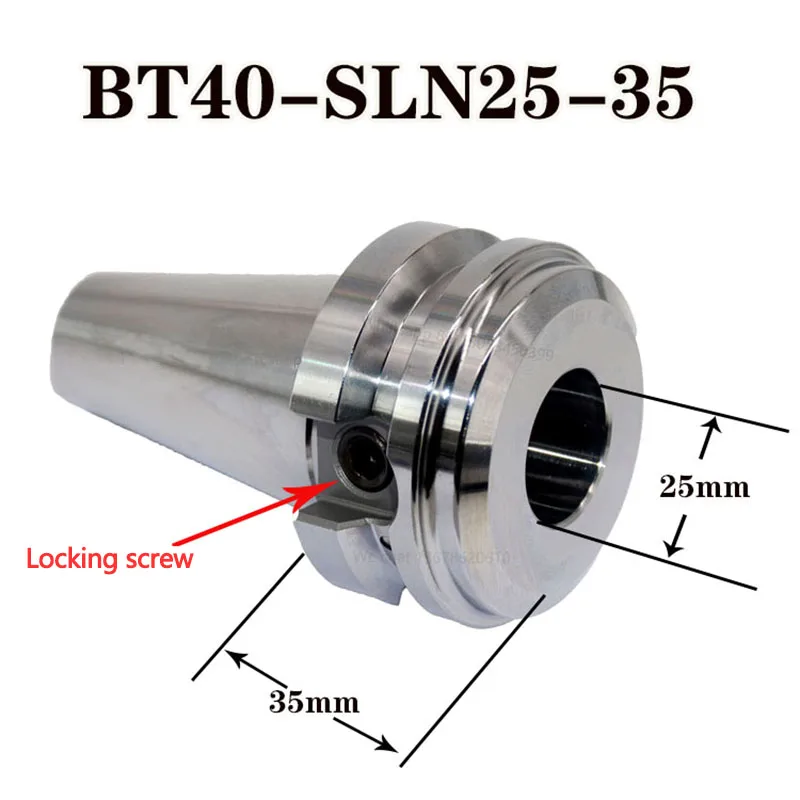 Short Cone BT40 SLN16 SLN20 SLN25 SLN32-35L Side Pressure CNC Tool Holder Collet Chuck