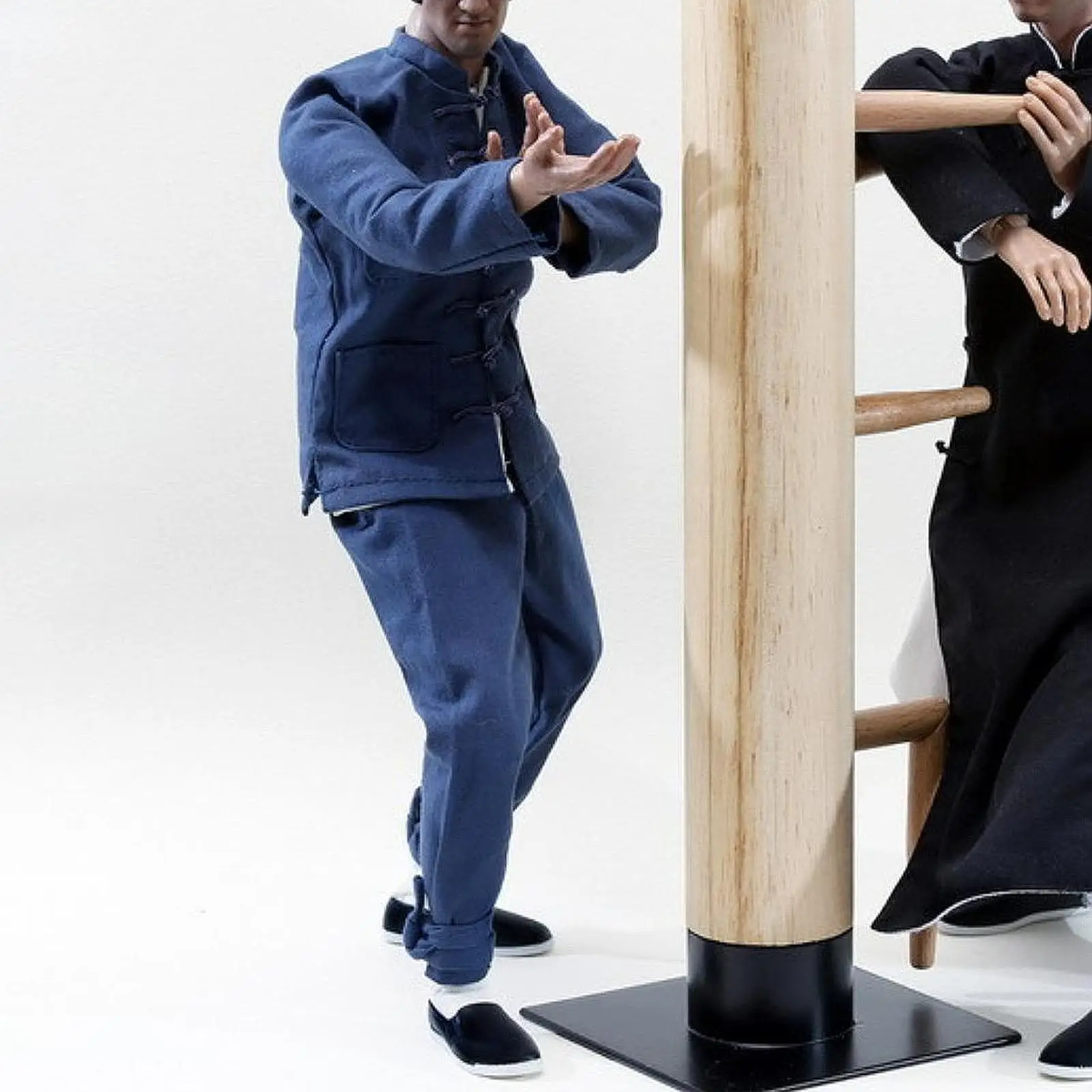 

1/6 Scale Tang Kung Fu Uniform Long Sleeve Top Uniform Retro Stylish Realistic