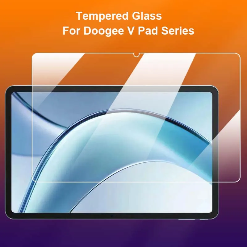 

For Doogee V Pad Clear Tempered Glass 9H 2.5D Premium Screen Protector Protection Film
