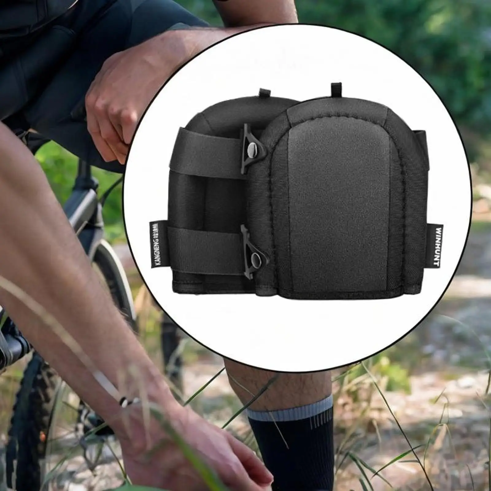 ガーデニング膝パッド EVA 厚い衝撃緩衝膝保護保護具