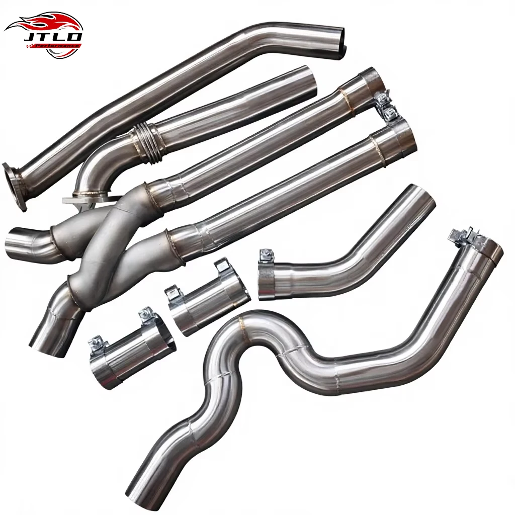 Performance Equal Length Z-Pipe Midpipe Exhaust System For BMW M3 G80 M4 G82 S58 3.0T With Factory Fitment TIG Welded