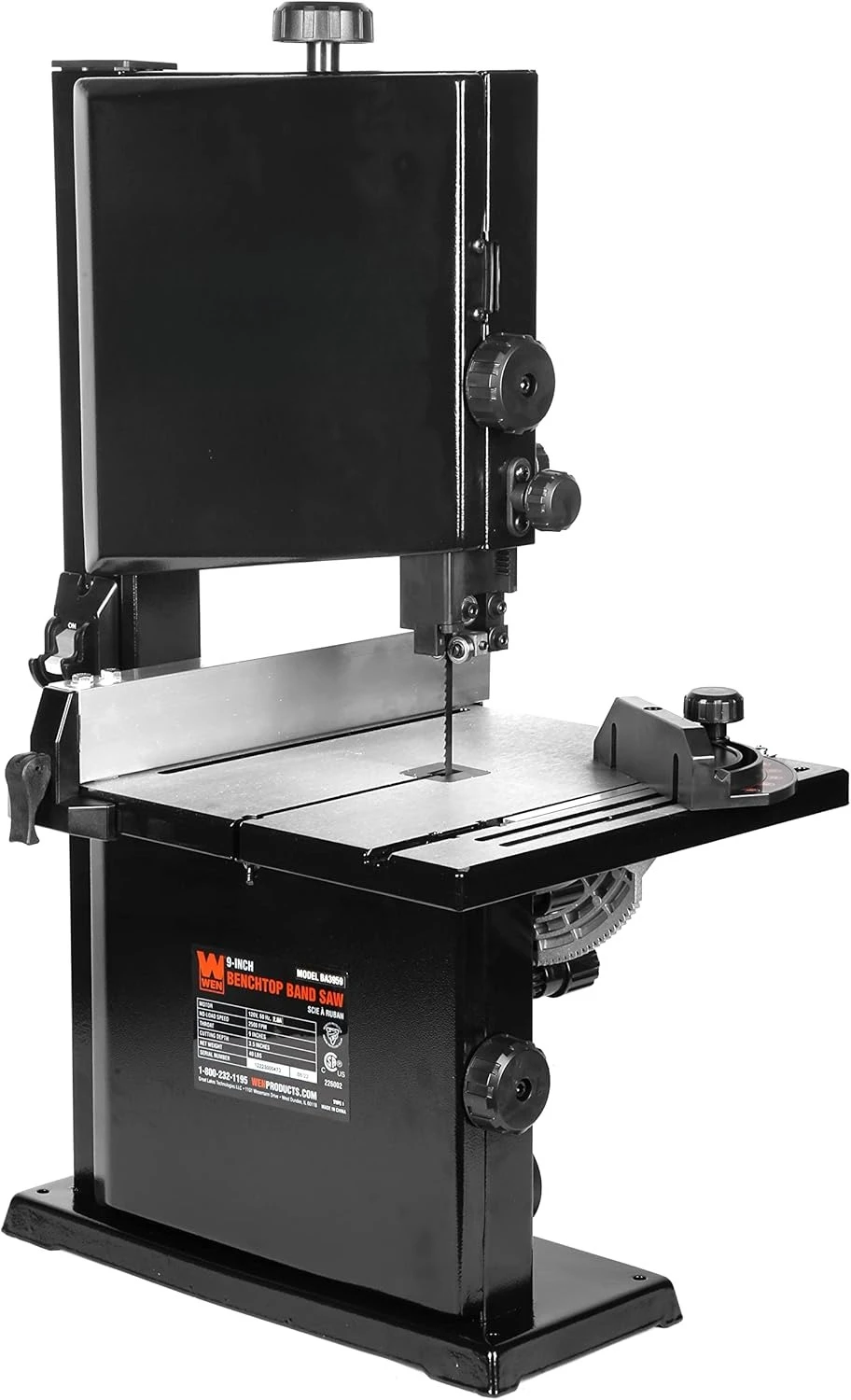 

9-Inch Band Saw, 2.8-Amp Benchtop (BA3959)