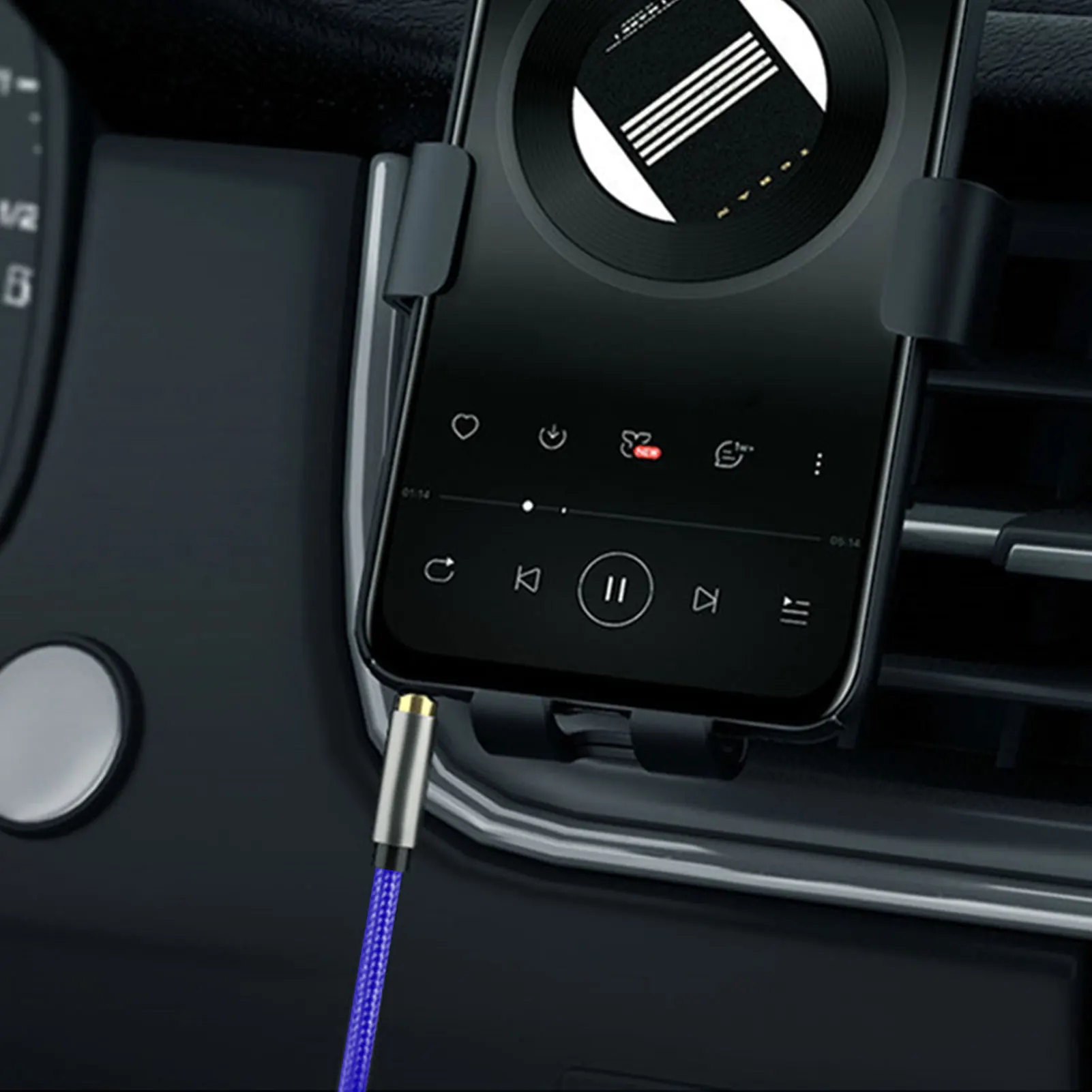 3.5mm Audio Cable Aux Adapter Conector Cable For Headphones Smartphone Car Speaker Male-To-Male Audio Cable Car Audio Cable