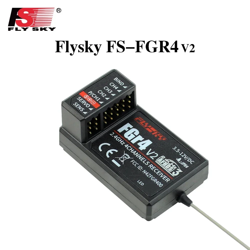 Flysky FGR4 FGR4S FGR4P одинарный антенный приемник AFHDS 3 PPM/IBUS/PWM для Flysky FS-NB4 аксессуар для дистанционного управления Flysky FGR4 FGR4S FGR4P одинарный антенный приемник AFHDS 3 PPM/IBUS/PWM для Flysky FS-NB4 аксессуар для дистанционного управления