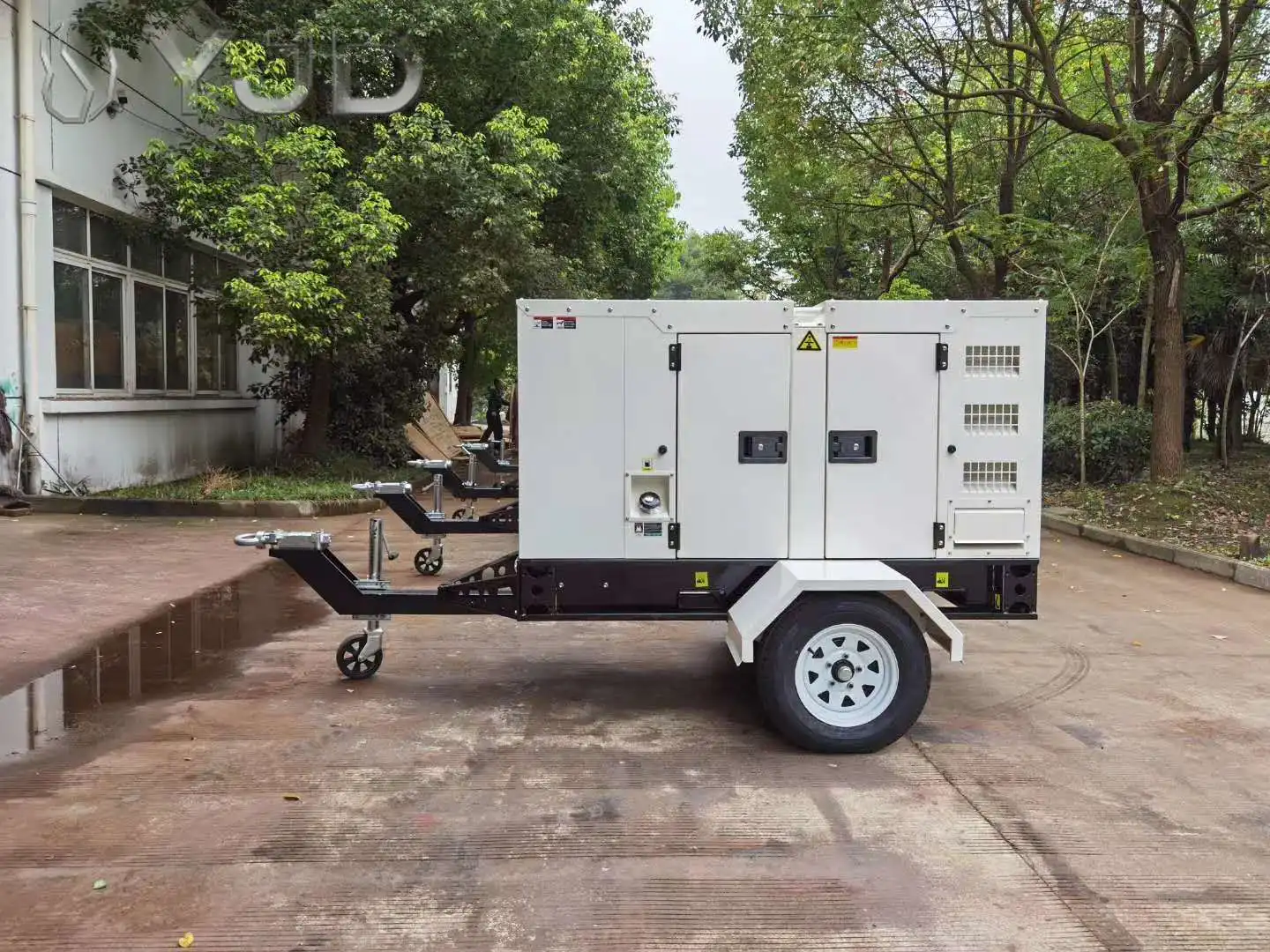 Power by Iuzu Engine Trailer Silent Type Portable Type diesel Generator With 20kva 25kva 30kva 35kva 40kva