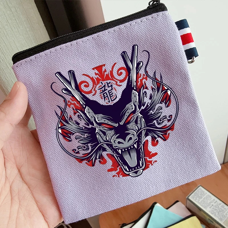 

Холщовые кошельки для монет Dragon Ball, портативные кошельки с рисунком Сон Гоку Редди, игры для маленьких мальчиков и девочек, сумки для ключей, сумки для хранения, подарок