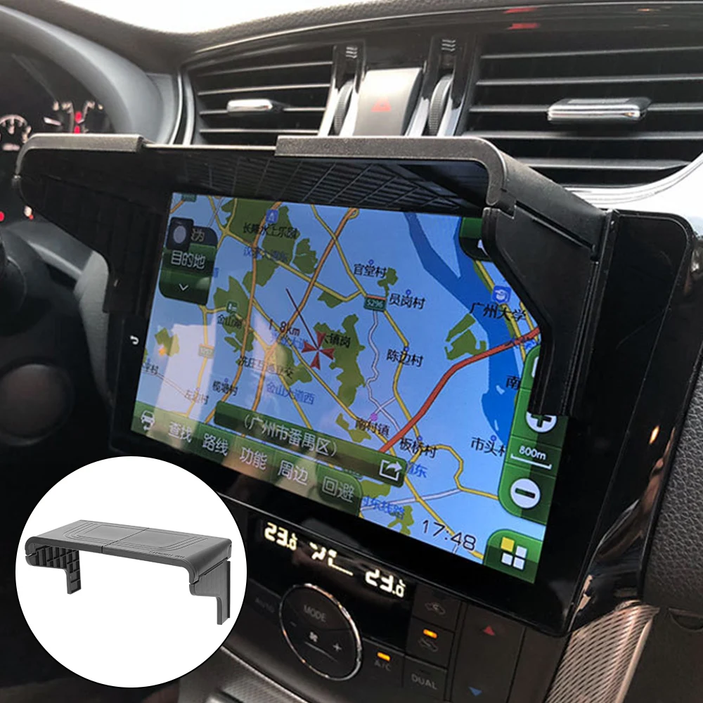 

Антибликовый экран с GPS, козырек для экрана, автомобильная GPS-навигация, солнцезащитный козырек, автоаксессуары, 7-12 дюймов, аксессуары для интерьера