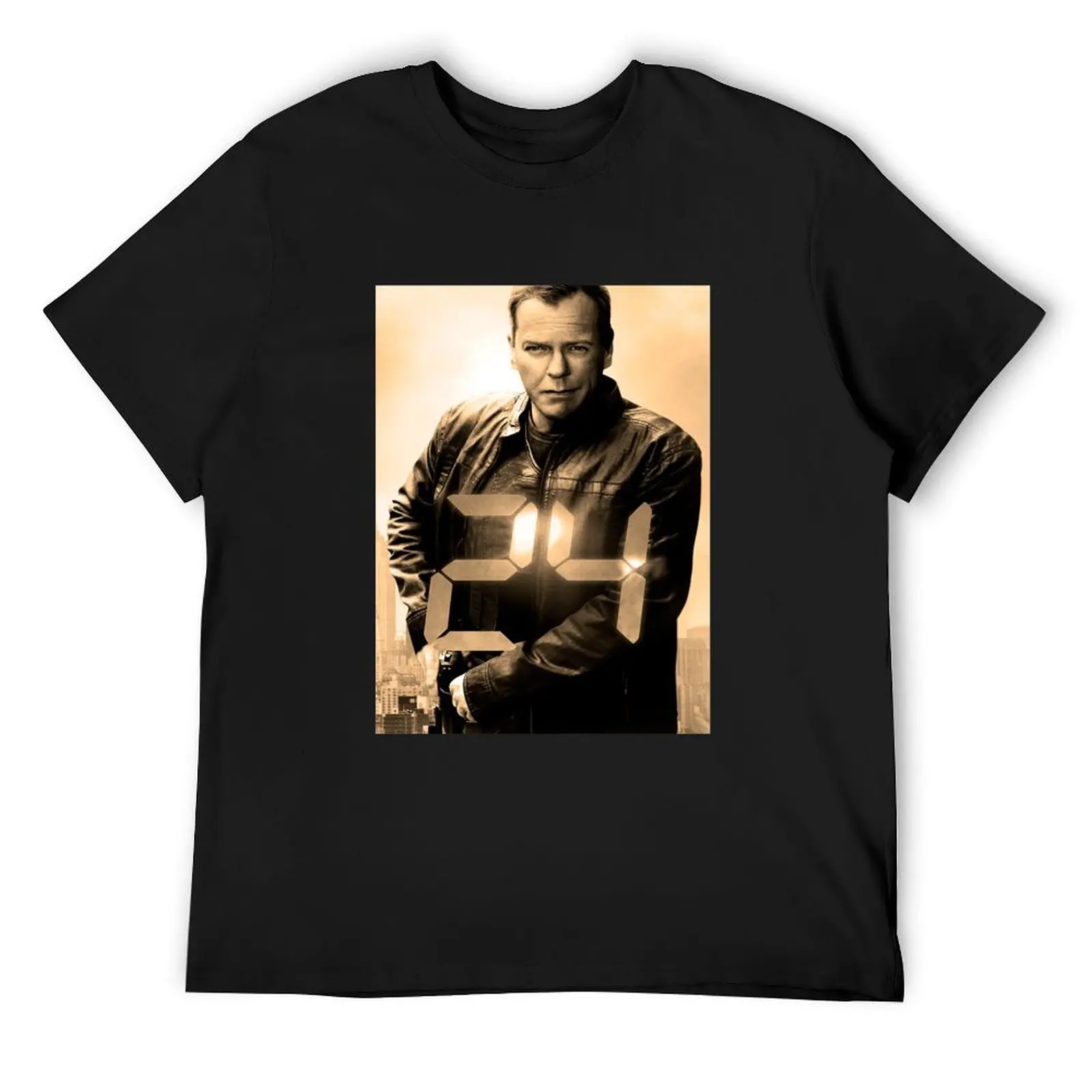 24er Jack Bauer T-Shirt Sommerkleidung Baumwolle Grafik-T-Shirts Grafik-Shirts Tierdruck für Jungen Herren T-Shirts Pack