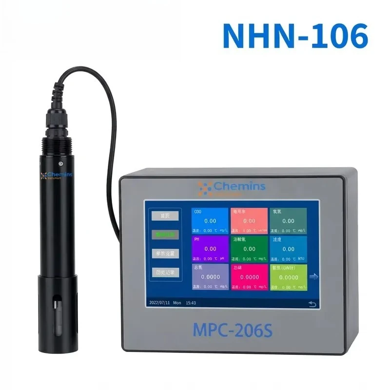 RS485 Ion Selective Electrode Ammonium Nitrogen Sensor Online Water Quality for Aquaculture Wastewater Treatment