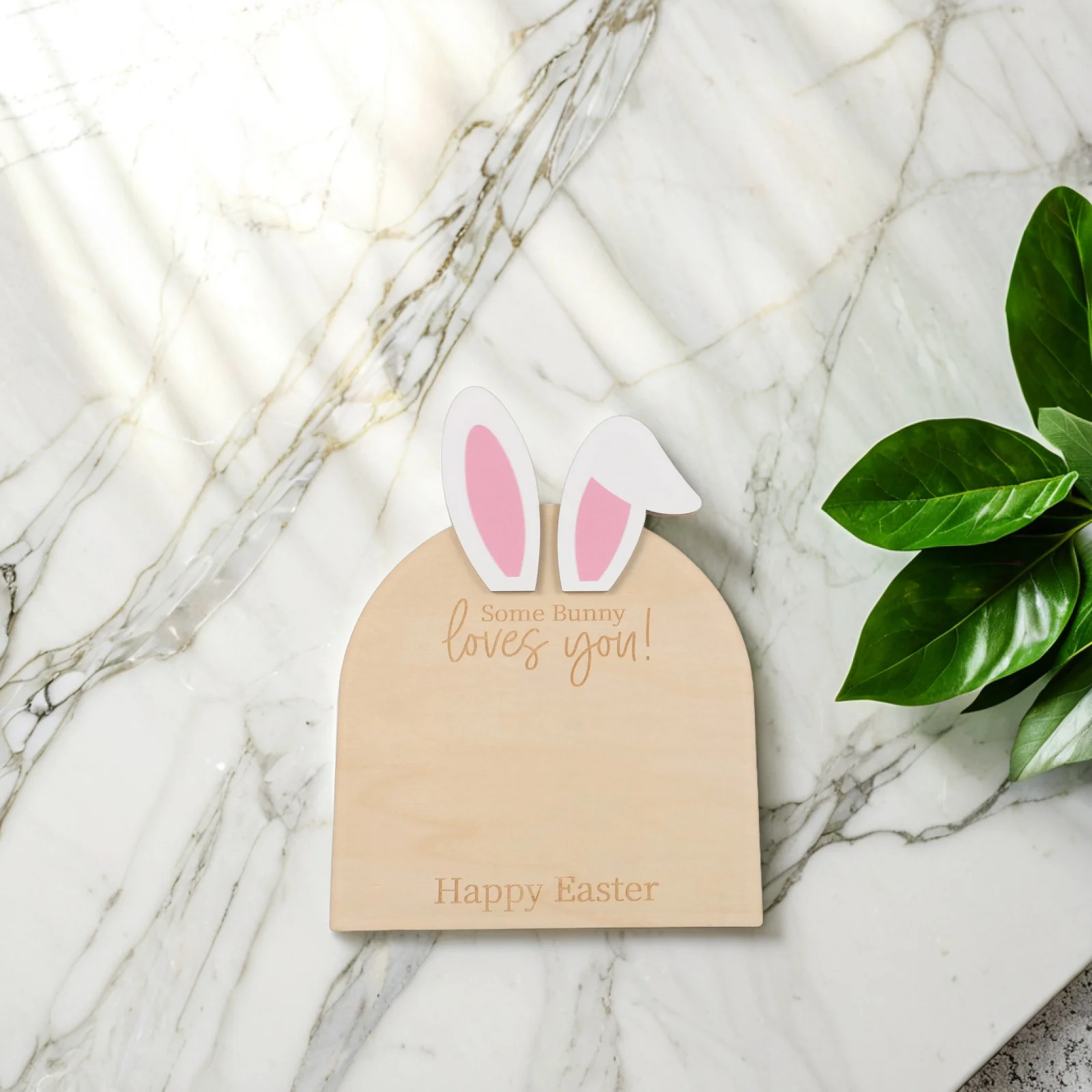 لوحة تذكارية لبصمة قدم الطفل، لوحة أرنب عيد الفصح الخشبية، ديكور الحضانة، مجموعة زينة بصمة اليد، ذاكرة حديثي الولادة #4