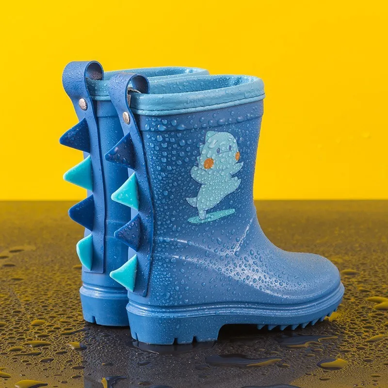 Cartoon Cute Dinosaur Unicorn Children Rain Shoes for Boys Girls Waterproof EVA Rubber Non Slip Toddler Kids Rain Boots