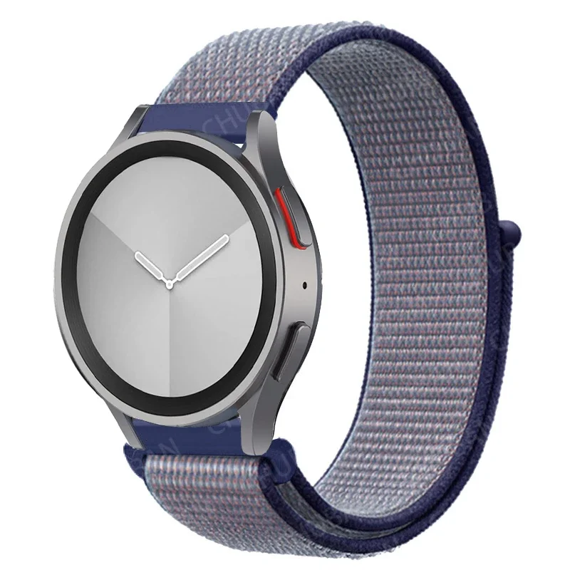 Nylon-Schlaufenband für Samsung Galaxy Watch 6/5/pro/4/Classic/active 2 43-47-44 mm 20 mm/22 mm Sportarmband Huawei GT 4/2/e/3 Armband
