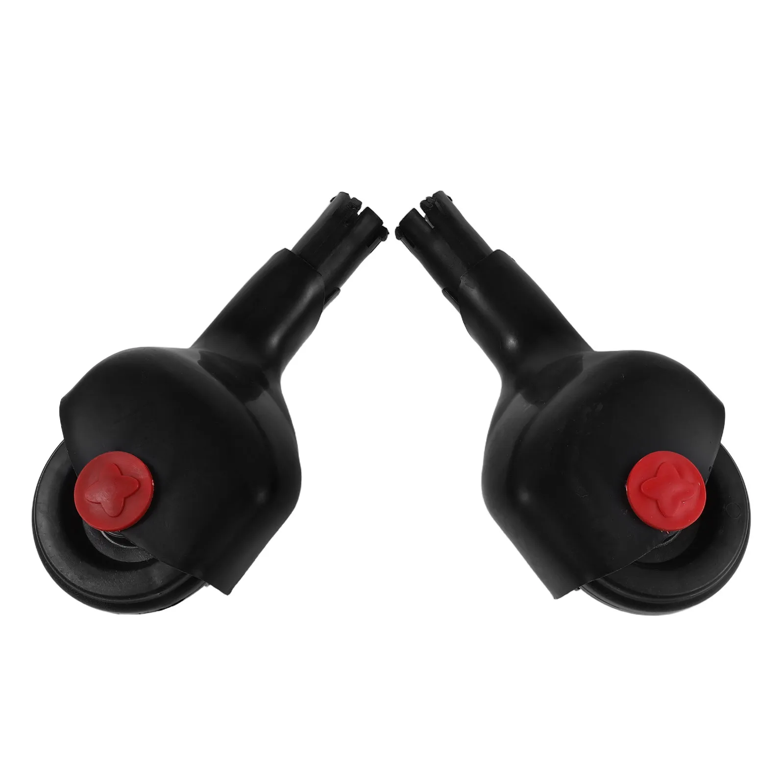 

2 шт. пластиковых задних колес для детских машинок-каталок, гладкие, поворотные, с противоскользящей подошвой - совместимые