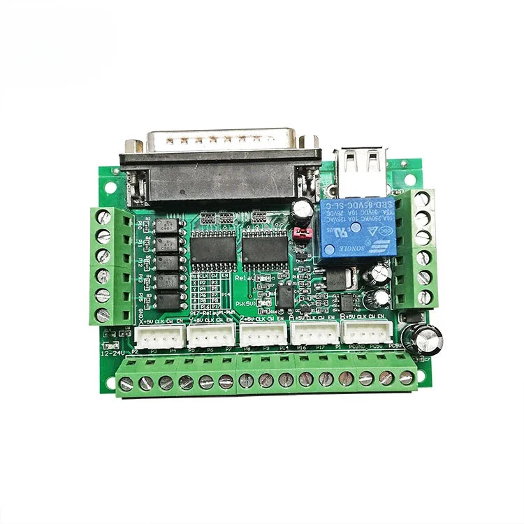 for engraving machine module driver interface board with opto-decoupled isolation DC12-24V