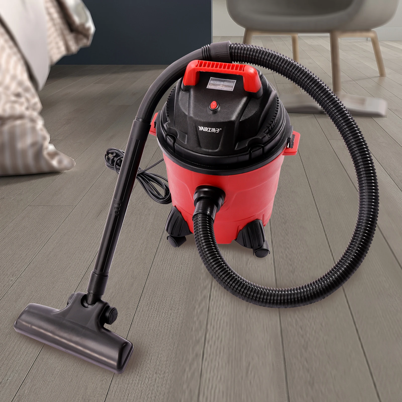 

1000W Portable Vacuum Cleaner Heavy-Duty Vacuum Cleaner for House, Garage, Car & Workshop Wet / Dry Vacuum Cleaning Machine Set