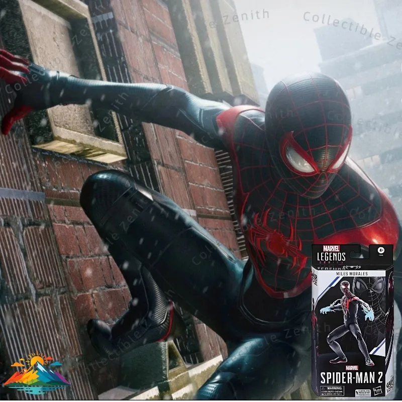 

【IN STOCK】Hasbro Spot Marvel Lengends Game Spider Man Miles 6-inch Action Figure Collection