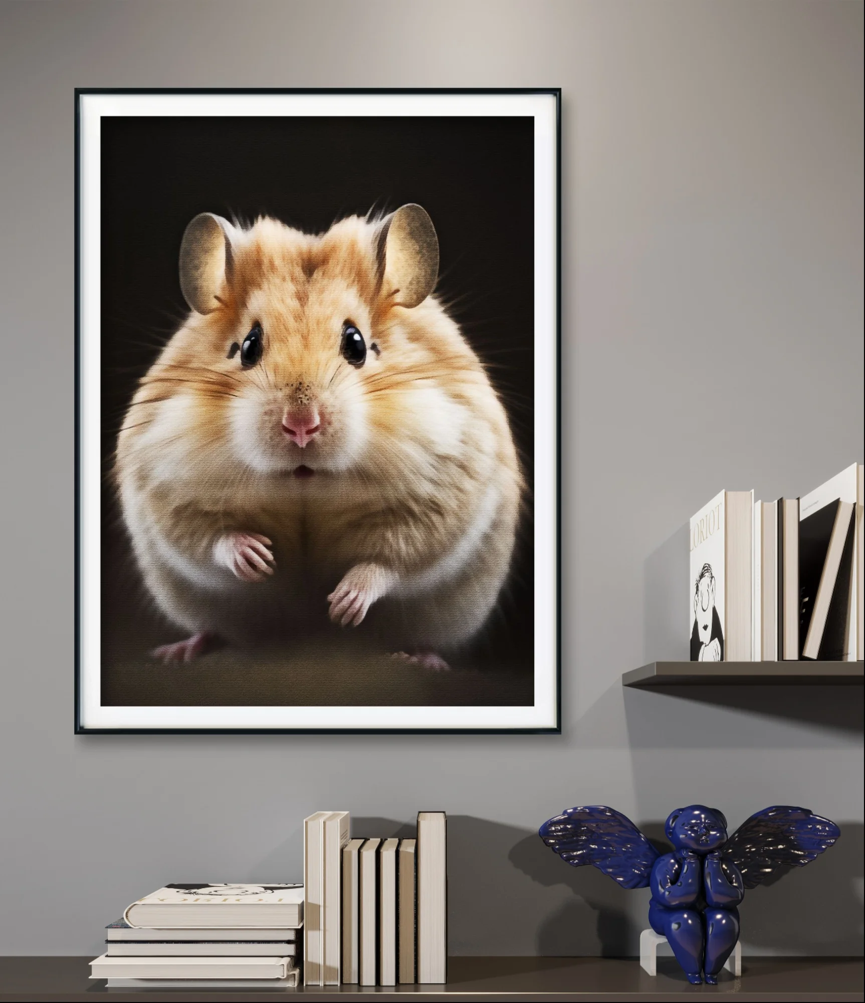 Schattige Hamster 5d Diamant Borduurwerk Kleine Muis Portret Diy Diamant Kunst Schilderij Kruissteek Dier Home Muur Decor Kid Geschenken