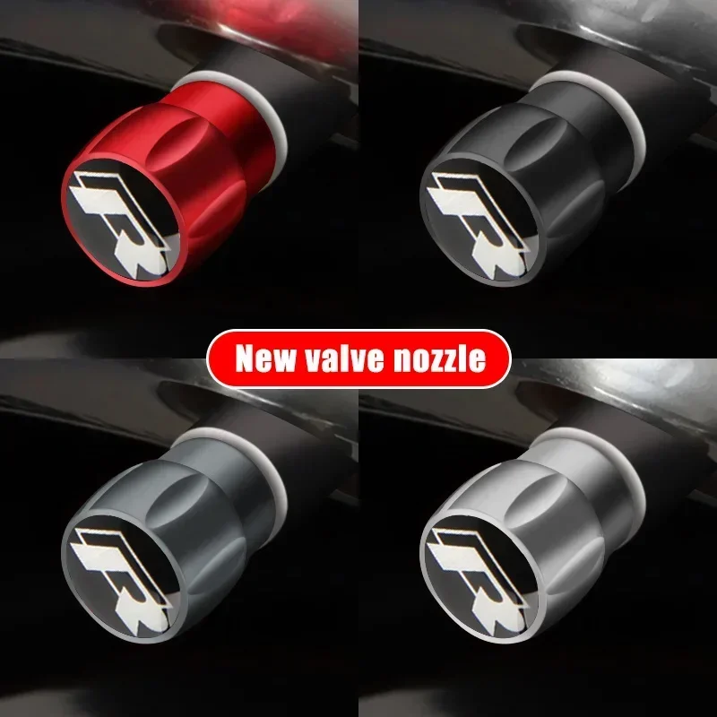 2026 Novedad: Tapas de Válvula para Ruedas de Coche Volkswagen VW, Tapones de Válvula de Neumático para Volkswagen Rline Golf GTI Passat Jetta Beetle Magotan Tiguan