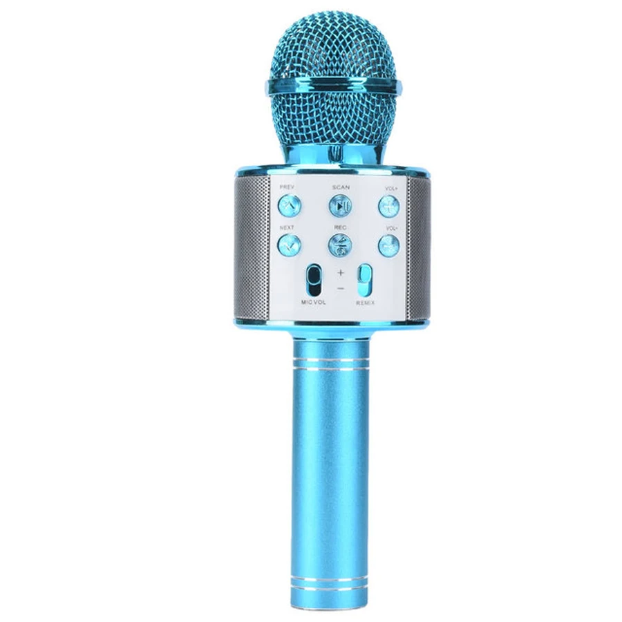 Karaoke Wireless Microphone Mic For Cell Mobile Phone Do Singing Bluetooth Condenser Mikrofon Blutooth Smartphone Micro DJ Audio