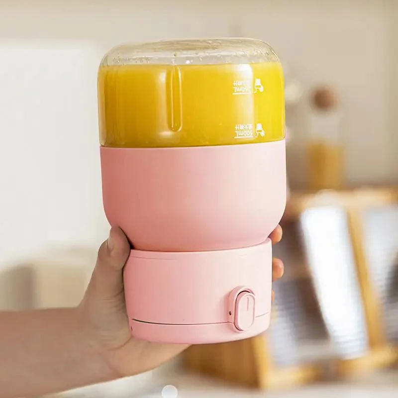 Portable blender juicer cup mini electric rechargeable handheld direct drinking straw personal home smoothie milkshake machine