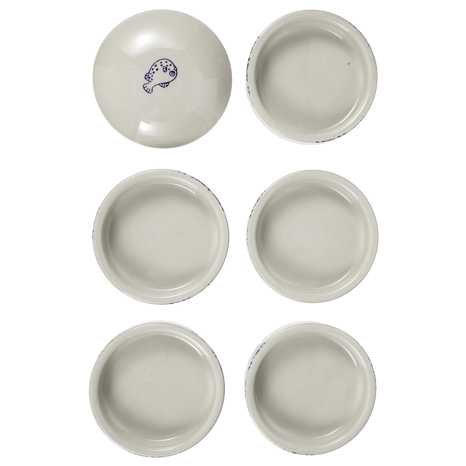 

1Set Lightweight Ceramic Paint Multi-Functional Watercolor Mixing Pallets Practical Art Supplies for Students Adults