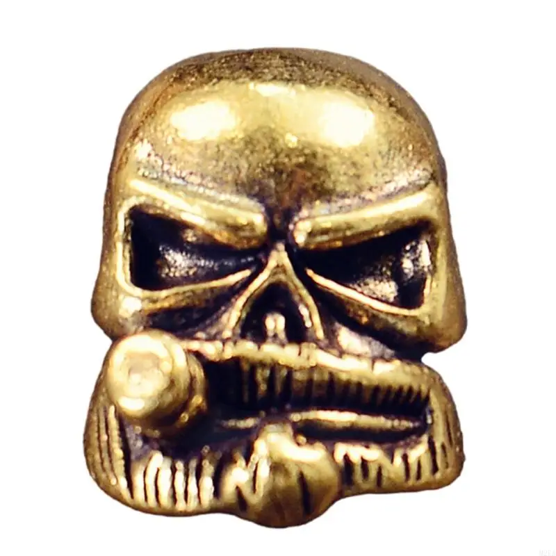 2026 New Skull Pendant for Rope Braiding and Unique Accessory Making Paracord Bead view 2