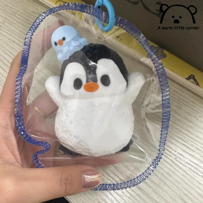 

Cute Chubby Penguin Slow Rebound Stress Relief Toy Ultra Soft Squeeze Toy Super Soft Cream Mud Fun Creative Gift For All Ages