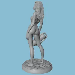Miniatura resina 1/24 sin pintar – Figura de mascota para coleccionismo