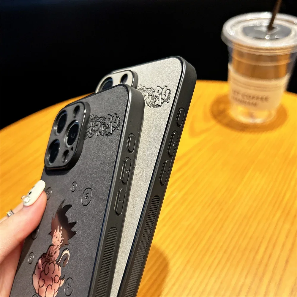 อะนิเมะเกมDragon Ball Wukongเคสโทรศัพท์ของเล่นสําหรับIPhone 15 14 13 12 11 Pro Max 15 Plusซิลิโคนนุ่มกรณีใหม่ปีของขวัญ