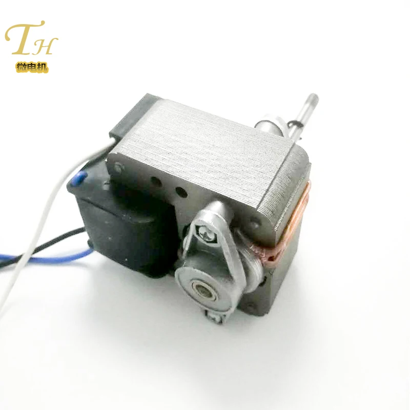 Shaded pole motor is pure copper coils low noise motor, 220 v anti-clockwise milling thread shaft air purifier fan