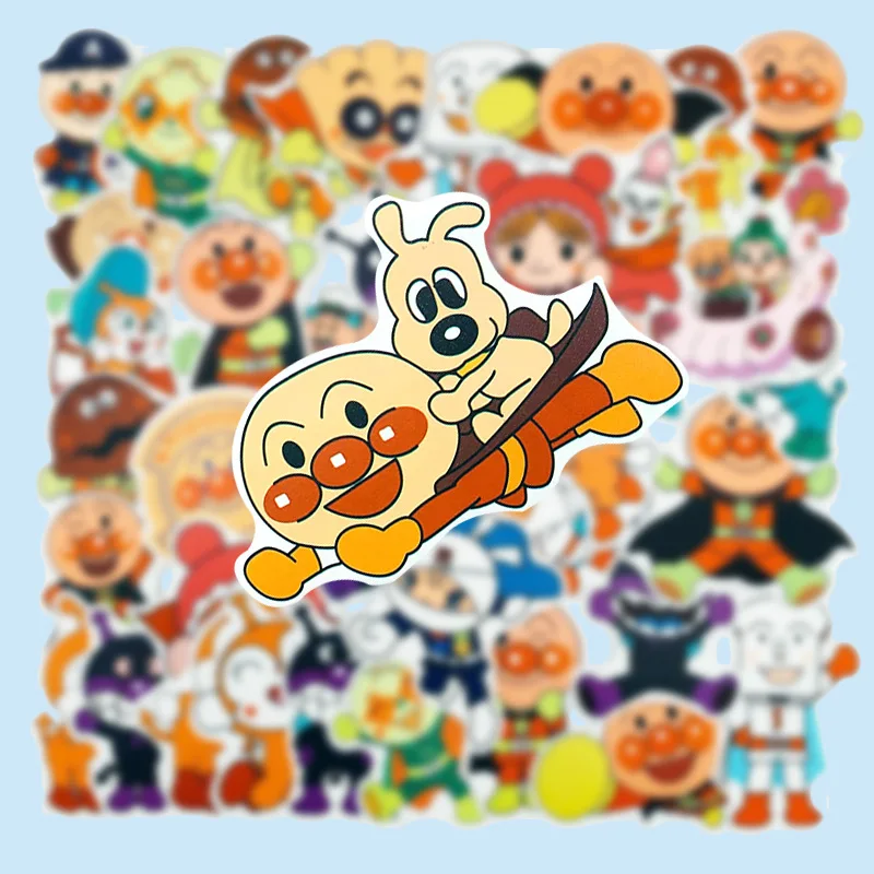 

10/50PCS Bread Superman Anime Graffiti Sticker Funny Cartoon Decal Notebook Phone Guitar Skateboard Waterproof Sticker Kid Toys