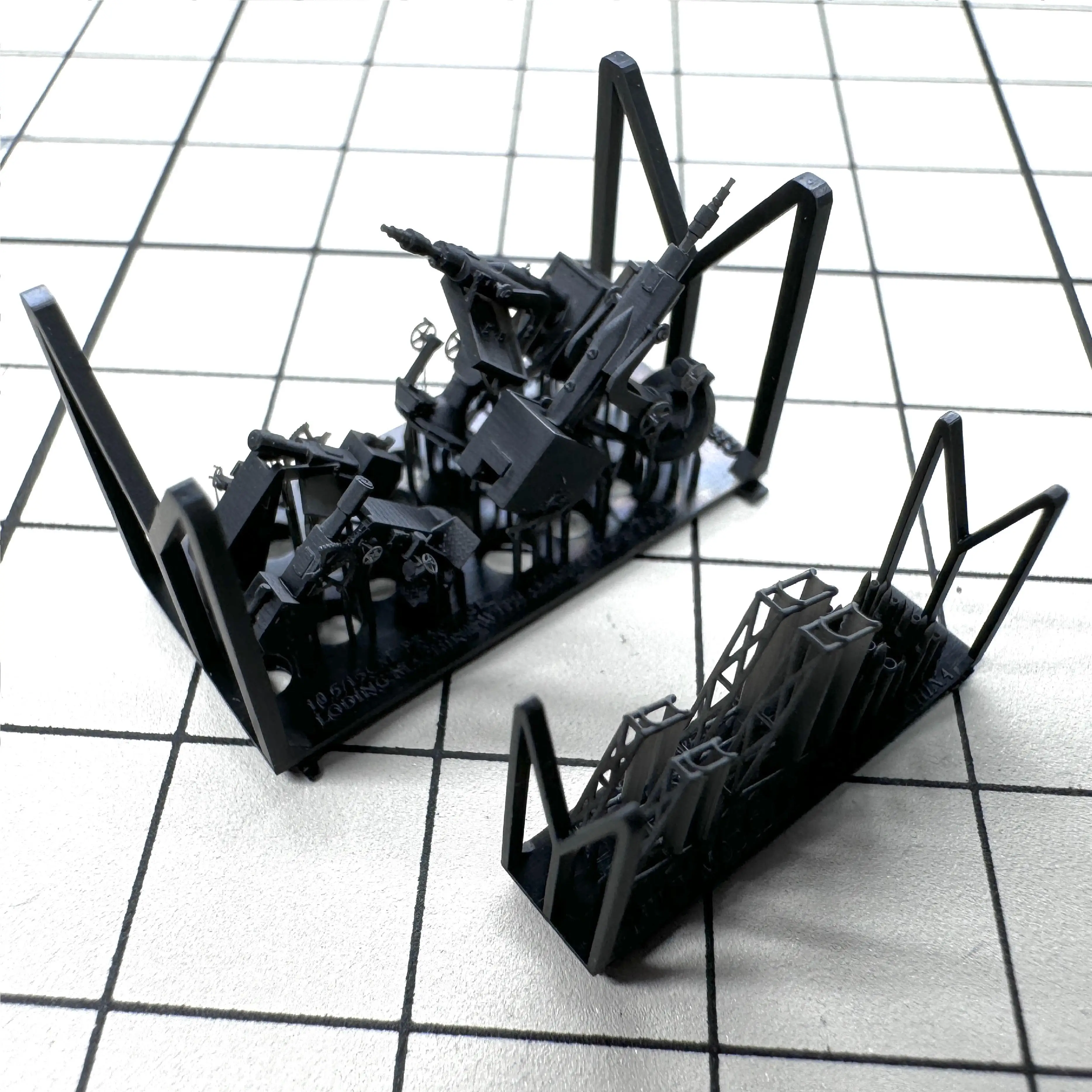 

MUYI MODEL STUDIO 3D-print kit 1/350 G350005 KRIEGSMARINE PRACTICE LOADING MACHINE & AMMUNITION RACK